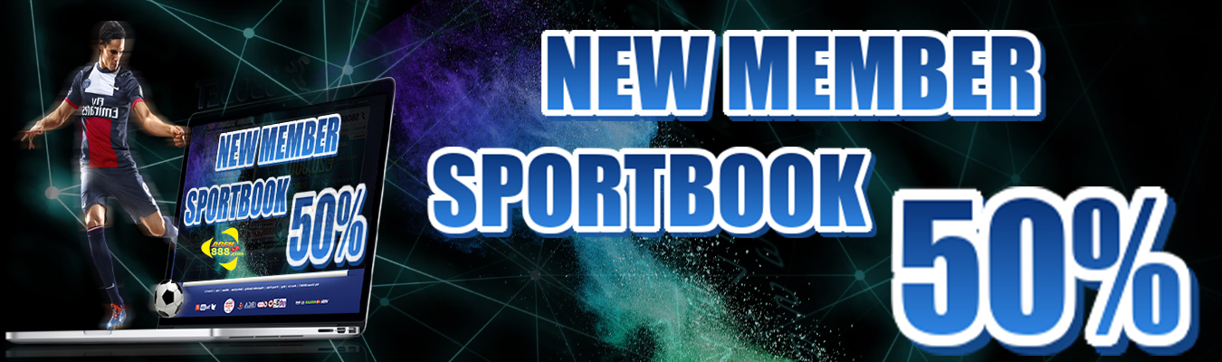 Bonus New Member Sportbook 50%